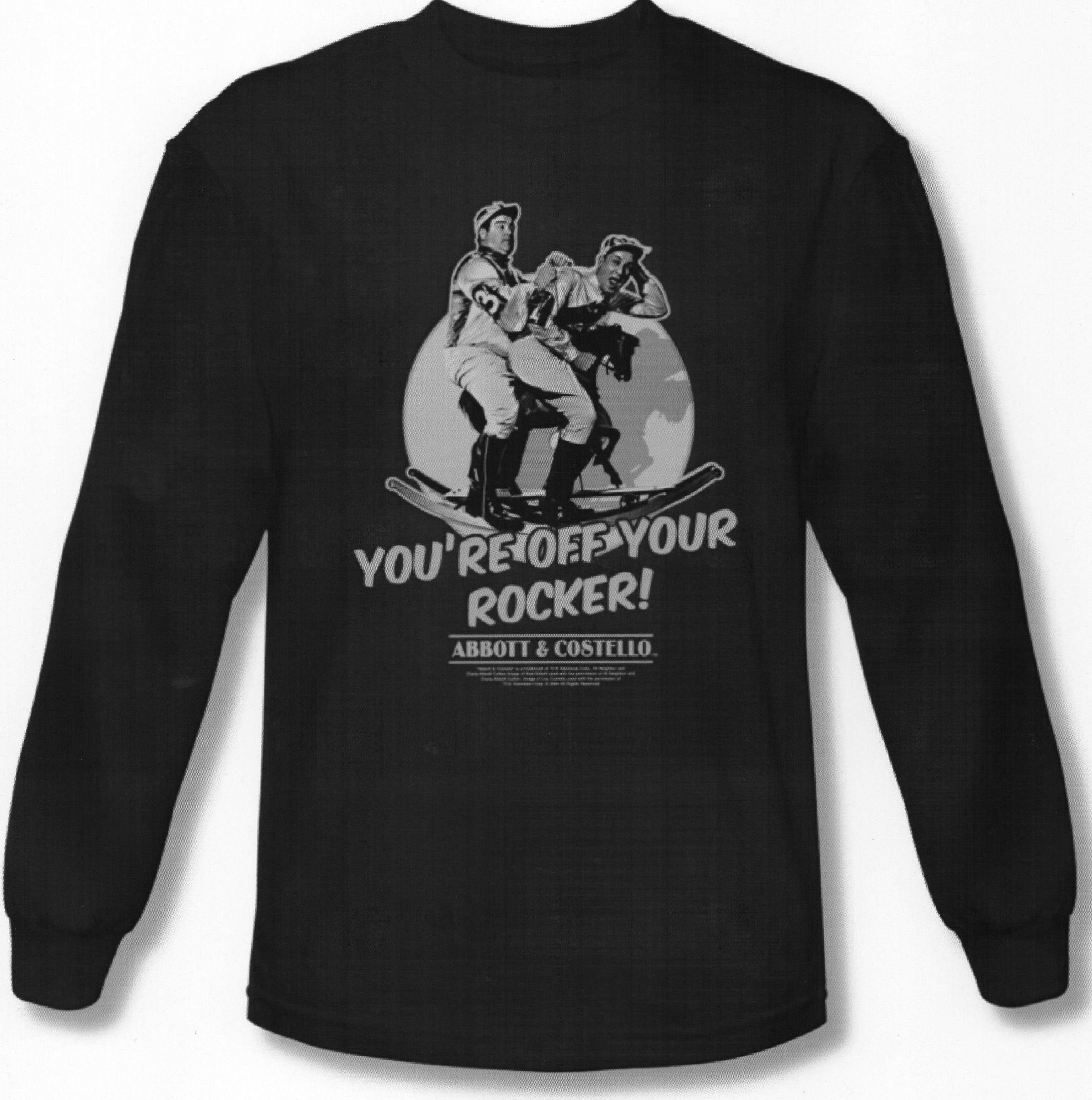 You're Off Your Rocker! Adult Long Sleeve Tee