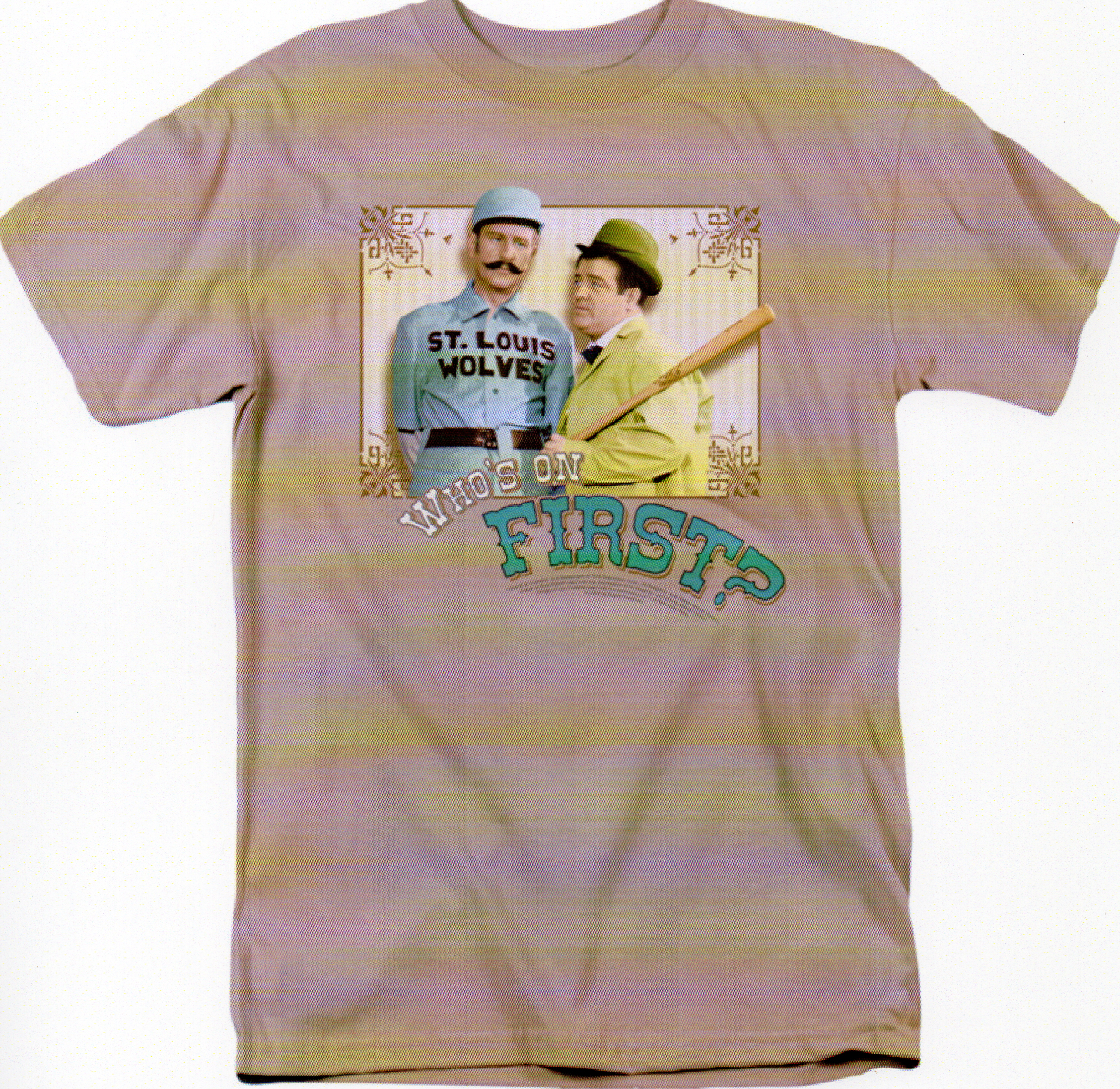 Who's On First? Short Sleeve Tee