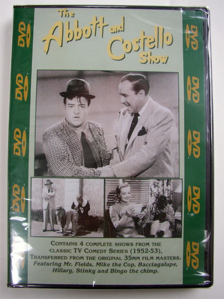 "The Abbott & Costello Show" DVD Vol. #412