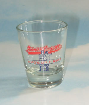 "Who's On First" Pint Shot Glass